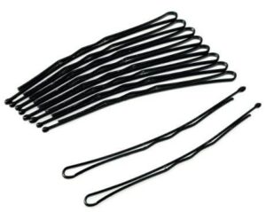 Wsuwki do włosów czarne/złote/cieniowane 4,5 cm i 5,5 cm, 100 szt.