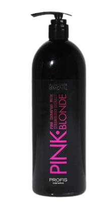 PROFIS PINK BLONDE Różowy szampon do włosów blond, 1000 ml
