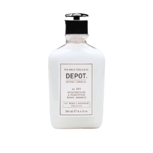 DEPOT 501 Nawilżająco – oczyszczający szampon do brody, 250 ml