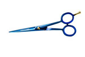 VAKIZASHI Magic Blue Nożyczki fryzjerskie niebieskie 5”