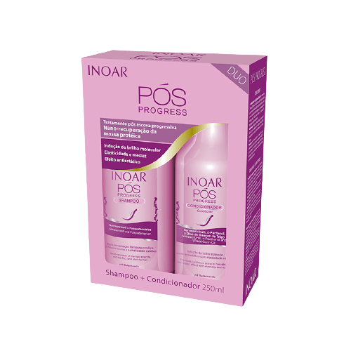 INOAR DUO PACK POS PROGRESS (szampon 250ml + odżywka 250ml)