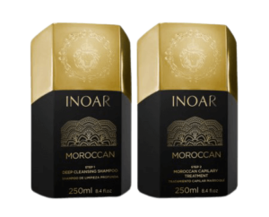 INOAR MOROCCAN KERATIN TREATMENT Keratyna 250ml + Szampon 250ml