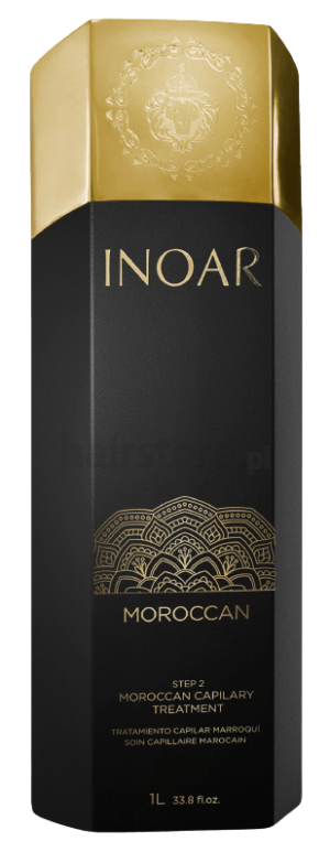 INOAR MOROCCAN KERATIN Keratyna do prostowania włosów 250ml / 1000 ml