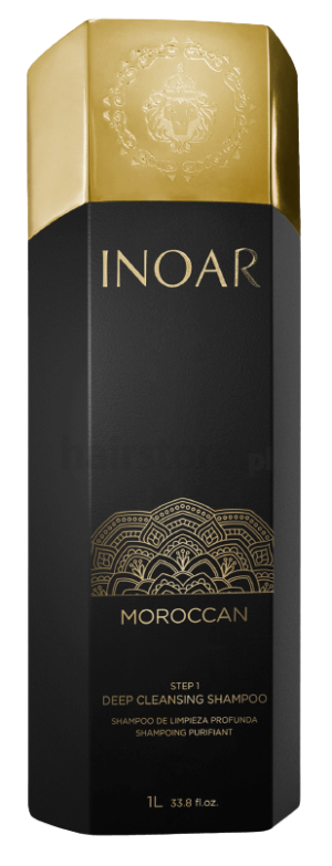 INOAR MOROCCAN KERATIN Szampon przygotowujący do keratynowego prostowania, 250ml/1000ml