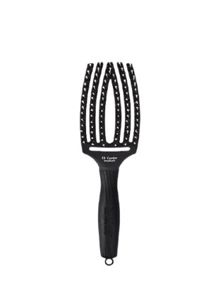 OLIVIA GARDEN FINGER BRUSH Szczotka do rozczesywania i masażu, włosie dzika, średnia