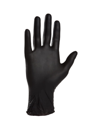 CZARNE RĘKAWICZKI NITRYLOWE JEDNORAZOWE S/M/L 100 szt.