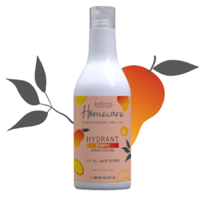 BELLECO SZAMPON PO ZABIEGACH PROSTOWANIA WŁOSÓW, Mango 300ML