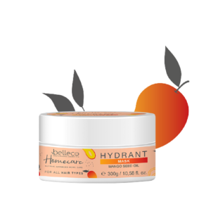 BELLECO MASKA PO ZABIEGACH PROSTOWANIA WŁOSÓW, Mango 300ML
