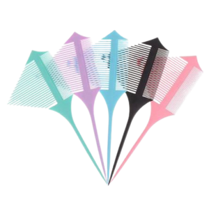 GRZEBIEŃ TRÓJKĄTNY DO KOLORYZACJI ,PASEMEK SOMBRE BALEYAGE