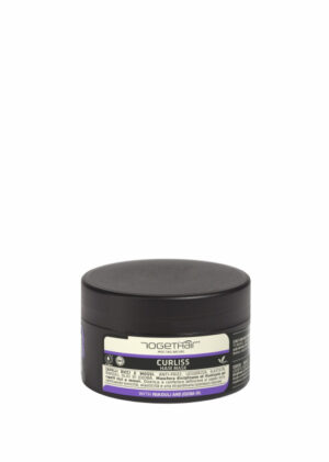 Togethair Curliss, Maska dyscyplinująca i rozświetlająca do włosów kręconych i falowanych, 250 ml