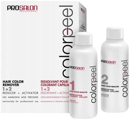 Prosalon Colorpeel dekoloryzator do włosów 2x100g