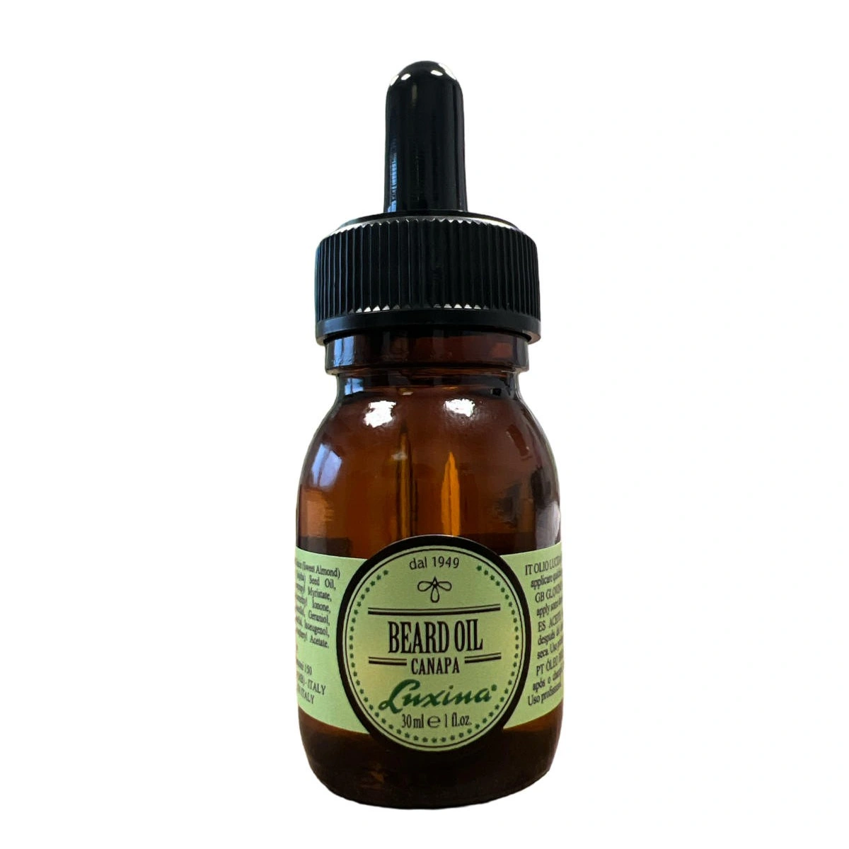 Luxina Beard Oil Canapa Olejek Do Brody Olejkiem Konopnym 30ml