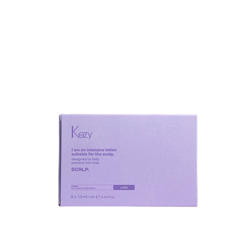 Kezy Scalp Intensywna kuracja przeciw wypadaniu włosów- ampułki 6 x 13 ml